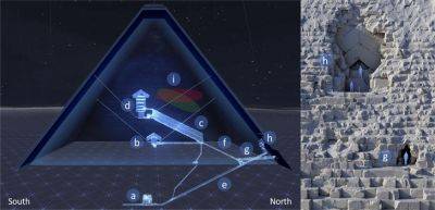Спрятанный за «шевроном»: в пирамиде Хеопса нашли 9-метровый коридор неизвестного назначения - obzor.lt - Египет