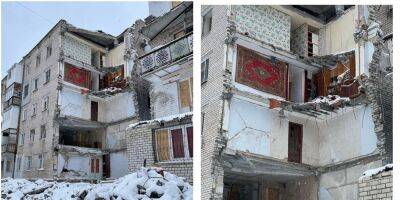 "Как больно смотреть": на стене разрушенного дома в Николаеве уцелели и работают часы - popcorn.politeka.net - Украина - Николаев
