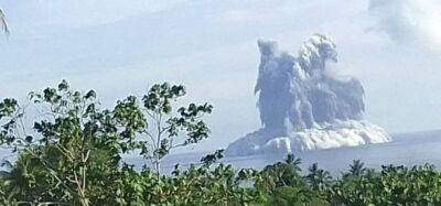 В южной части Тихого океана началось извержение подводного вулкана: столб пепла достиг 100 метров - unn.com.ua - Украина - Киев - Новая Зеландия - Вануату - Twitter