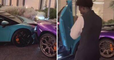 ДТП на миллион: парковщик случайно разбил два эксклюзивных суперкара Lamborghini (видео) - focus.ua - Украина - Австралия - Перт