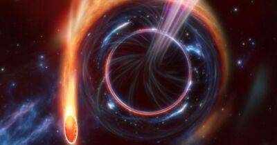 Обнаружена убегающая из галактики черная дыра, которая оставляет след из звезд: как это может быть - focus.ua - США - Украина