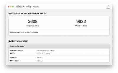 Тест Geekbench 6 имитирует работу современного ПО и использует большие потоки данных. Некоммерческие функции остаются бесплатными - itc.ua - Украина