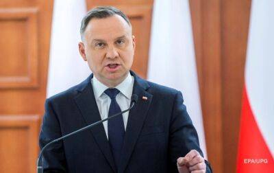 Анджей Дуда - Мариуш Блащак - Дуда назвал сроки поставок танков Украине - korrespondent.net - Россия - Украина - Германия - Польша