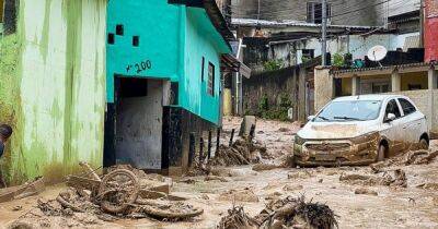 Стихийные бедствия в Бразилии: наводнение и оползни унесли жизни 36 человек (видео) - focus.ua - Украина - Бразилия - Сан-Паулу