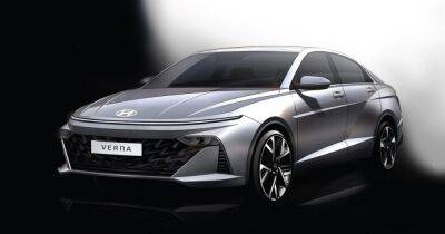 Смена образа: новый Hyundai Accent 2023 рассекретили до премьеры (фото) - focus.ua - Украина - Индия