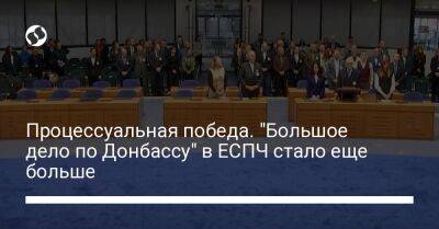 Процессуальная победа. "Большое дело по Донбассу" в ЕСПЧ стало еще больше - liga.net - Россия - Украина - Крым - Голландия