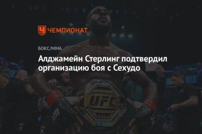 Генри Сехудо - Алджамейн Стерлинг подтвердил организацию боя с Сехудо - championat.com
