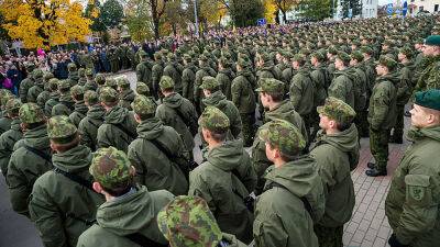 За год в Литве выросла поддержка всеобщего призыва в армию – опрос - obzor.lt - Украина - Литва - Минобороны