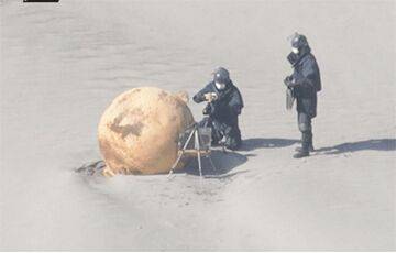 В Японии обнаружили загадочный металлический шар - charter97.org - Белоруссия - Япония