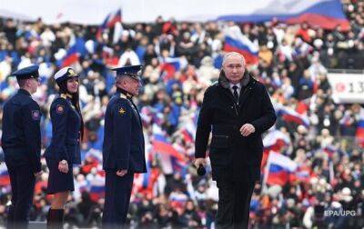 Владимир Путин - Михаил Подоляк - В ОП отреагировали на концерт с Путиным в Лужниках - korrespondent.net - Россия - Украина