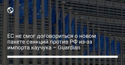 ЕС не смог договориться о новом пакете санкций против РФ из-за импорта каучука – Guardian - liga.net - Россия - Украина - Италия - Польша - Reuters