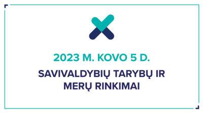 5 марта 2023 г. выборы советов и мэров самоуправлений - obzor.lt - Литва - Вильнюс