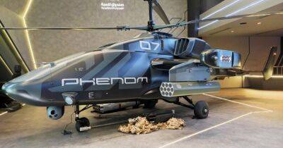 "Элитный уровень": беспилотный вертолет Phenom вооружили ракетами и пулеметом (видео) - focus.ua - Украина - Эмираты - Абу-Даби