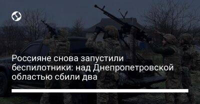 Сергей Лысак - Россияне снова запустили беспилотники: над Днепропетровской областью сбили два - liga.net - Украина - Днепропетровская обл.