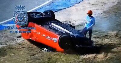 Владелец Renault Megane заявил о краже автомобиля, который разбил на треке (видео) - focus.ua - Украина - Испания