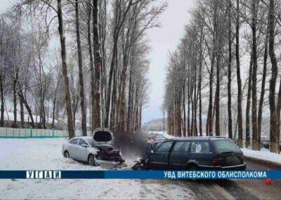 В Витебском районе девушка на VW решилась на обгон и устроила лобовую аварию - udf.by - Минск - Витебск
