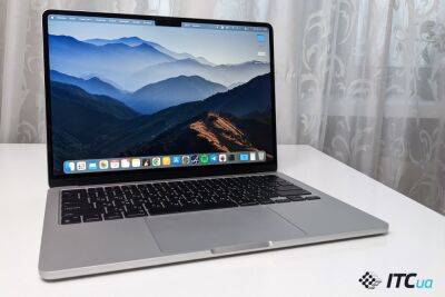 Обзор Apple MacBook Air M2: максимальная производительность и автономность в компактном корпусе - itc.ua - Украина - Луганск