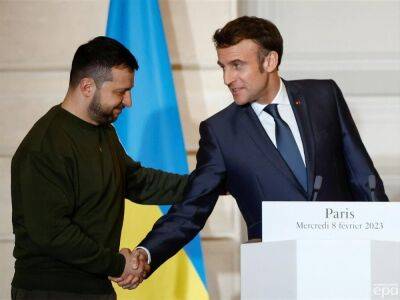 Владимир Зеленский - Эммануэль Макрон - Риши Сунак - Макрон: Украина может рассчитывать на Францию, Россия не может и не должна победить - gordonua.com - Россия - Украина - Англия - Франция - Париж