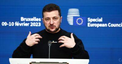 Владимир Зеленский - Майя Санду - Зеленский призвал ЕС скорее поставить Украине истребители - rus.delfi.lv - Москва - Россия - Украина - Киев - Молдавия - Латвия - Брюссель