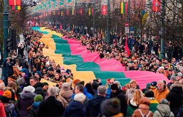 Борис Ельцин - Литва празднует День восстановления независимости - charter97.org - Белоруссия - Литва - Вильнюс