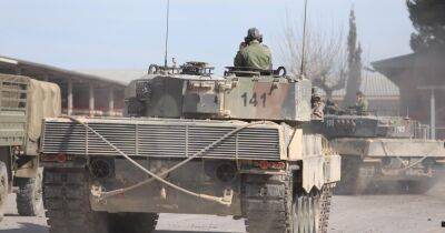 "Это было напряженно": первая группа военных из Украины закончила обучение на Leopard 2A4 (фото) - focus.ua - Украина - Киев - Испания - Минобороны