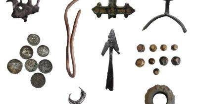 Монеты, украшения и кресты: в Польше археологи нашли рыцарские артефакты (фото) - focus.ua - Украина - Польша - Испания - Русь - Находка