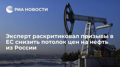 Эксперт Канищев назвал призывы в ЕС снизить потолок цен на российскую нефть пиар-ходом - smartmoney.one - Россия - США - Польша - Литва