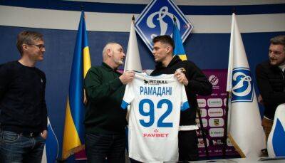 Контракт Рамадани с Динамо подписан на 5 лет - sportarena.com - Украина - Македония