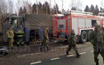 Два грузовика Минобороны РФ попали в ДТП - соцсети - korrespondent.net - Россия - Украина - Мурманск - Ульяновск - Минобороны