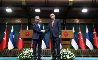 Тайип Эрдоган - Саули Ниинист - Парламент Турции начал ратификацию договора о вступлении Финляндии в НАТО - obzor.lt - Турция - Венгрия - Швеция - Финляндия - Анкара - Будапешт - Стокгольм - Курдистан - Хельсинки