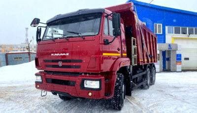 КАМАЗ обновил грузовики семейства К3 - autostat.ru - Камаз