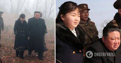 Ким Ченын - Ким Ирсен - Ким Ченир - Ядерное оружие – Ким Чен Ын привел дочь на ракетный полигон и заявил, что КНДР должна быть готова к нанесению ядерных контрударов - obozrevatel.com - Южная Корея - США - КНДР