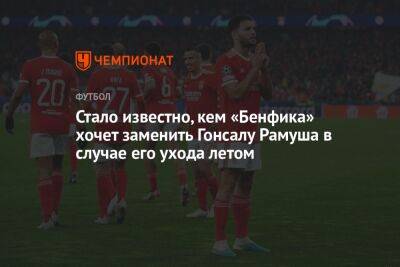 Стало известно, кем «Бенфика» хочет заменить Гонсалу Рамуша в случае его ухода летом - championat.com - Мексика - Голландия - Мадрид - Сантьяго