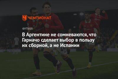 В Аргентине не сомневаются, что Гарначо сделает выбор в пользу их сборной, а не Испании - championat.com - Испания - Мадрид - Панама - Аргентина