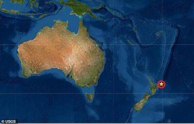 За последние пять дней в Новой Зеландии произошли сотни землетрясений - unn.com.ua - Украина - Киев - Новая Зеландия
