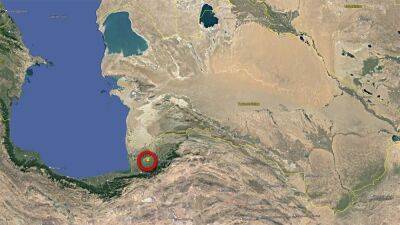 В Иране, недалеко от границы с Туркменистаном произошло землетрясение магнитудой 5,1 - hronikatm.com - Туркмения - Iran