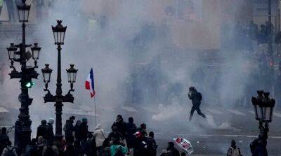Во Франции - Протесты во Франции: названо количество задержанных - ru.slovoidilo.ua - Украина - Франция - Париж