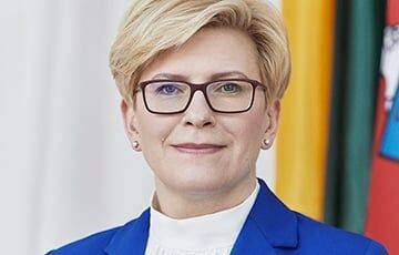 Ингрида Шимоните - Премьер Литвы поздравила белорусов с Днем Воли - charter97.org - Украина - Белоруссия - Литва - Вильнюс