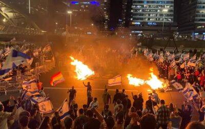 Биньямин Нетаньяху - Ярив Левин - Йоава Галант - Израиль протестует против судебной реформы - СМИ - korrespondent.net - Украина - Израиль - Тель-Авив - Иерусалим - Иерусалим - Протесты