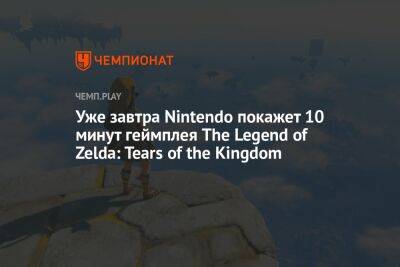 Уже завтра Nintendo покажет 10 минут геймплея The Legend of Zelda: Tears of the Kingdom - championat.com