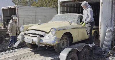 Редчайшее американское авто 50-х более 30 лет простояло заброшенным в гараже (видео) - focus.ua - США - Украина