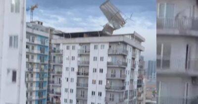 Срывает крыши и валит деревья: на Батуми обрушился мощный ураган (фото, видео) - focus.ua - Норвегия - Украина - Грузия - Батуми