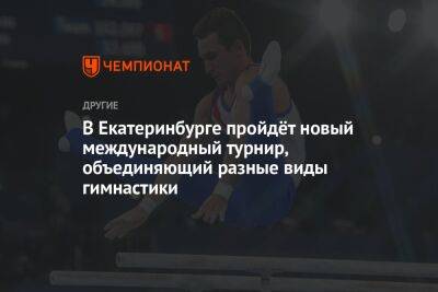 В Екатеринбурге пройдёт новый международный турнир, объединяющий разные виды гимнастики - championat.com - Москва - Екатеринбург - Урал