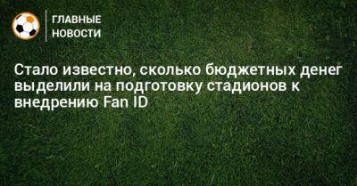 Стало известно, сколько бюджетных денег выделили на подготовку стадионов к внедрению Fan ID - bombardir.ru - Краснодар - Оренбург