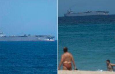 Щось намічається: біля бразильського пляжу помічені величезні іранські військові кораблі - akcenty.com.ua - США - Украина - Вашингтон - New York - Ізраїль - Іран - Бразилія