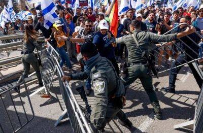 Гали Бахарав-Миар - Бен-Гвир приказал полиции жестко подавлять попытки протестующих заблокировать дороги - nashe.orbita.co.il - Тель-Авив - Иерусалим