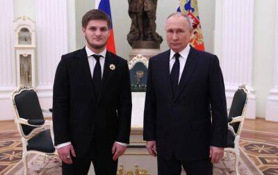 Владимир Путин - Рамзан Кадыров - Ахмат Кадыров - Путин встретился с сыном Кадырова - korrespondent.net - Россия - Украина - респ. Чечня