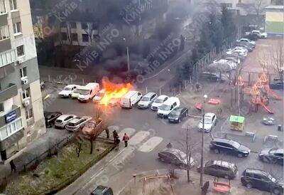 Ракетный удар по Киеву 9 марта - смотреть видео последствий - apostrophe.ua - Украина - Киев - район Святошинский