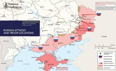Карта войны в Украине на 9 марта - apostrophe.ua - Россия - Украина - Купянск - Шахтерск