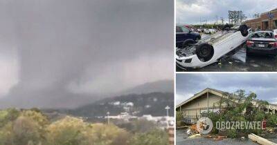 Торнадо в США – сколько пострадавших, фото и видео стихии - obozrevatel.com - США - шт. Иллинойс - штат Арканзас - штат Миссисипи - штат Айова